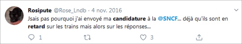 SNCF Twitter