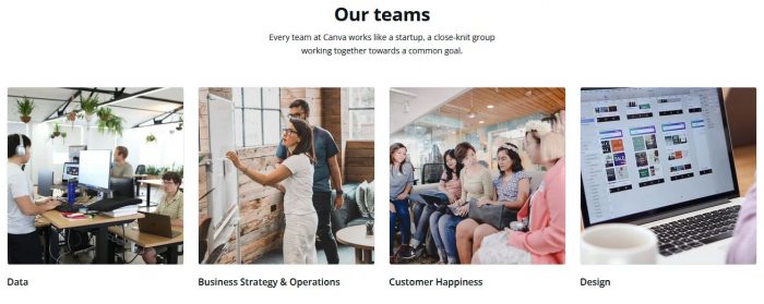 Canva marque employeur