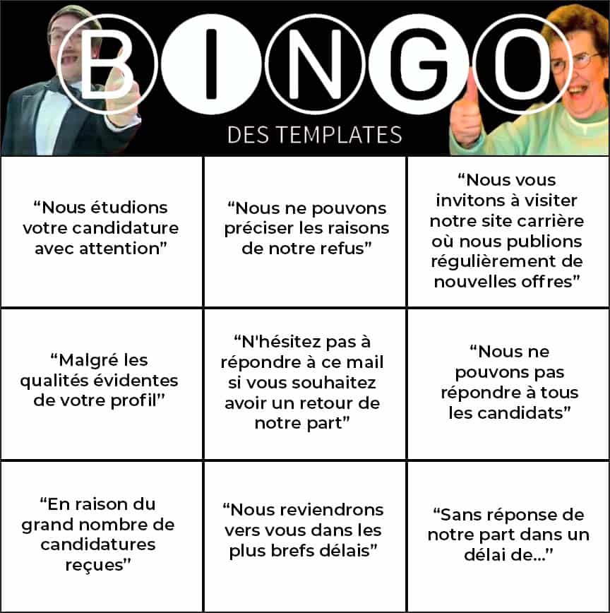 bingo des templates de mail