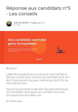 Mail Réponse Candidats 5