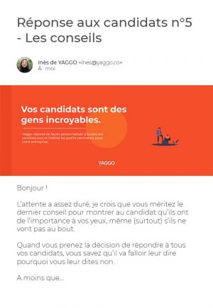 Mail Réponse Candidats 5